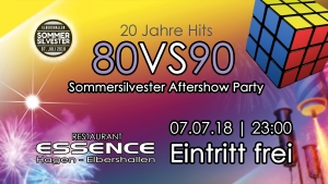 Sommersilvester Aftershow Party